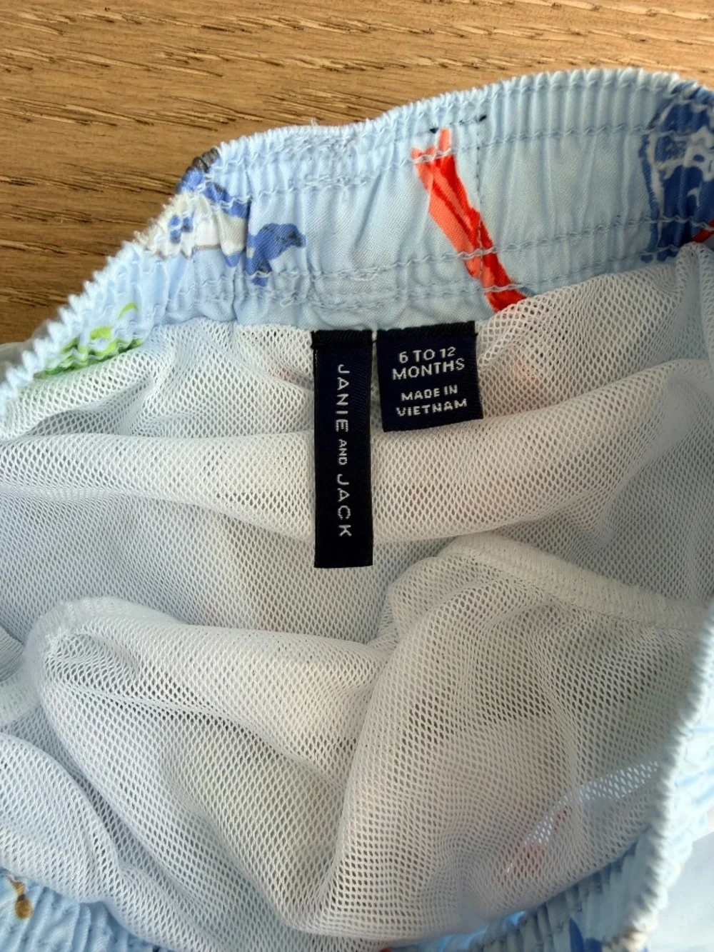 Janie and Jack Baby Boy Swim Trunk 6-12 mo
